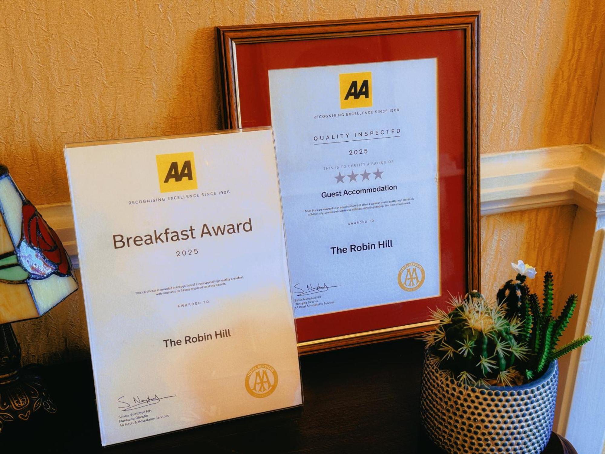 The Robin Hill Bed and Breakfast Torquay Εξωτερικό φωτογραφία